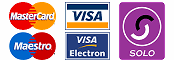 credit and debit card logos